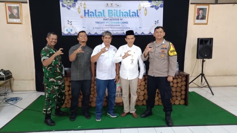 Perkuat Sinergitas, Polsek Ciamis Hadiri Pelantikan dan Pengukuhan Pengurus LPM Kelurahan Ciamis