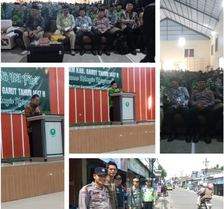 Kapolsek Samarang Wakili Kapolres Garut Hadiri Halal Bihalal Sarikat Islam, Berlangsung Aman dan Kondusif