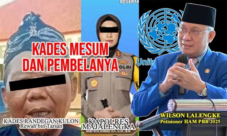 Kriminalisasi Pers di Majalengka: Skandal Perzinahan Kades, Dugaan Suap Penyidik, dan Matinya Supremasi UU