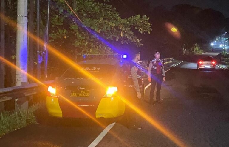 Polres Ciamis Tingkatkan Patroli Biru Dini Hari, Cegah Kejahatan Jalanan dan Balap Liar di Jalur Rawan