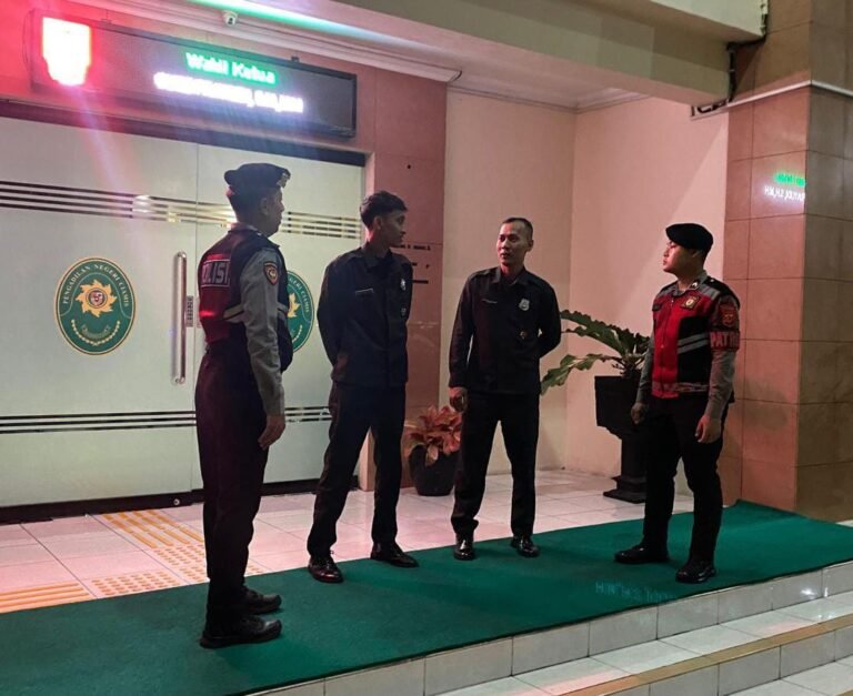 Sat Samapta Polres Ciamis Perkuat Pengamanan Objek Vital Melalui Patroli Biru Malam Hari