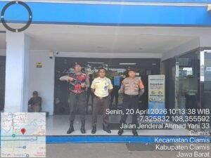 Cipkon Kamtibmas, Dua Personel Unit Pam Obvit Samapta Polres Ciamis Patroli Obter dan Obvitnas