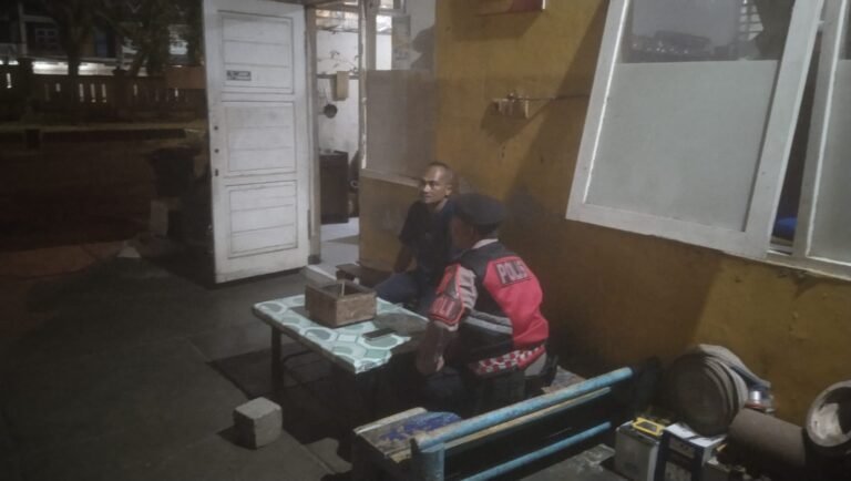 Cipkon Kamtibmas, Sat Samapta Polres Ciamis Patroli Dialogis ke Kantor Damkar Ciamis