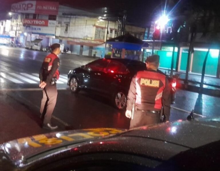 Polres Ciamis Gencarkan Patroli Biru Dini Hari di Jalur Rawan, Cegah Kejahatan Jalanan dan Balap Liar