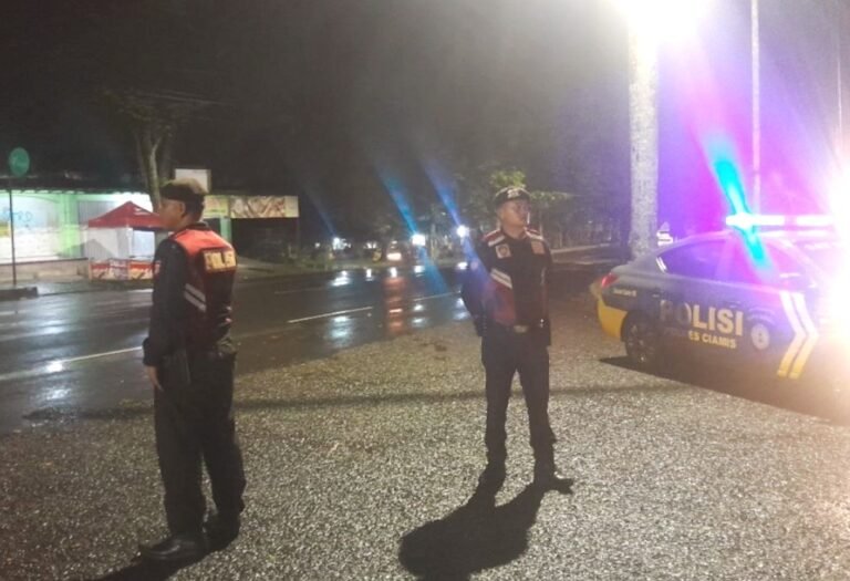 Polres Ciamis Tingkatkan Patroli Biru Dini Hari, Antisipasi Kejahatan Jalanan dan Balap Liar