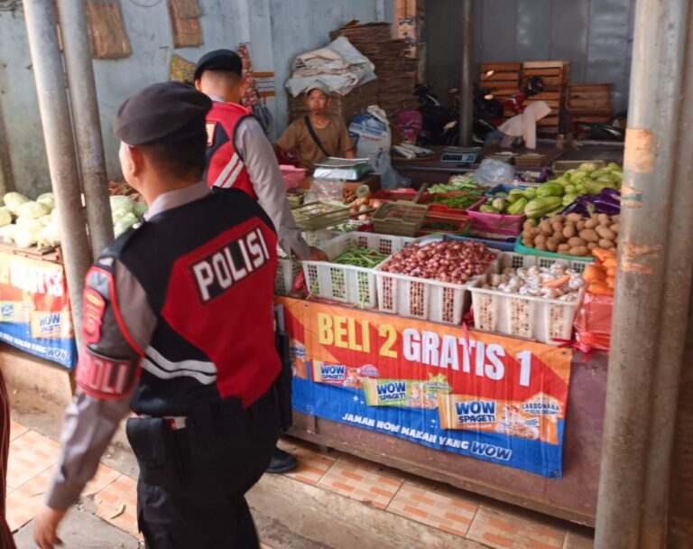 Sat Samapta Polres Ciamis Pantau Harga Sembako, Pastikan Ketersediaan Aman dan Cegah Penimbunan