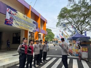 Polres Ciamis Laksanakan Pengamanan Kejuaraan Bola Voli Putra dan Putri antar SMP/MTS Se-Priangan Timur