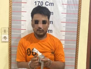 Kurang dari 8 Jam, Polres Langkat Ringkus Pelaku Curas Bersenjata Api Rakitan di Hinai