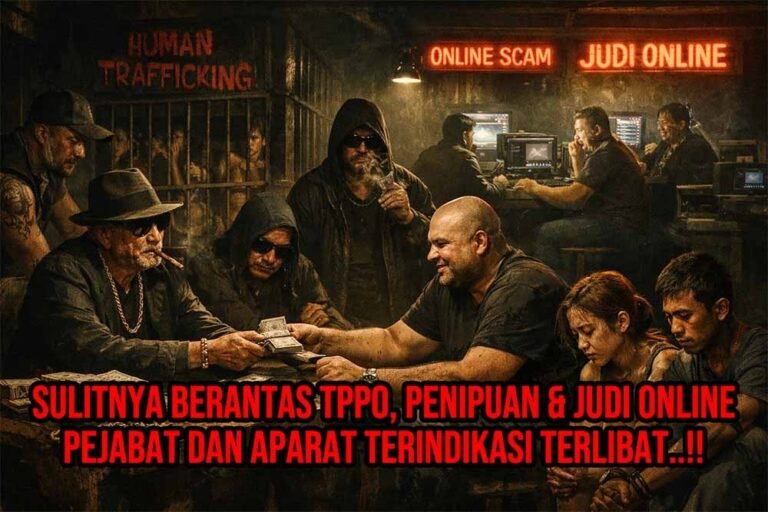 Perdagangan Manusia dan Penipuan Online: Luka Moral Bangsa yang Harus Dihentikan