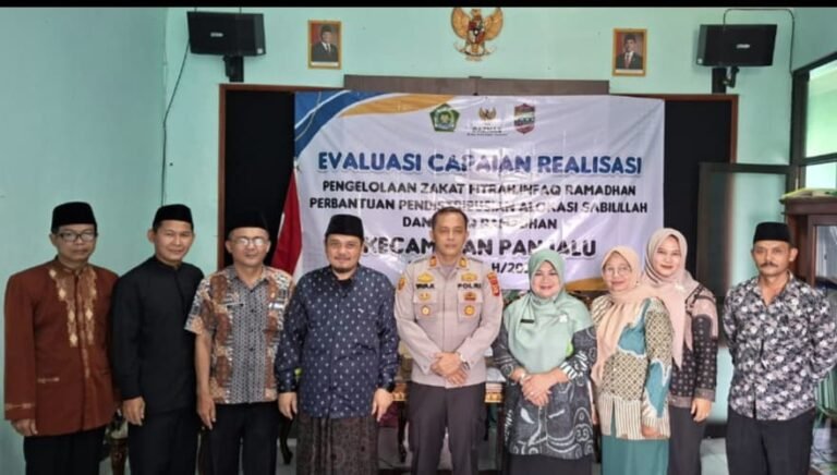 Perkuat Sinergitas, Polsek Panjalu Koorkom Kamtibmas di Acara UPZ Kecamatan Panjalu