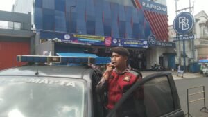Sat Samapta Tingkatkan Himbauan Kamtibmas di Pusat Perbelanjaan, Wujudkan Rasa Aman Masyarakat Ciamis