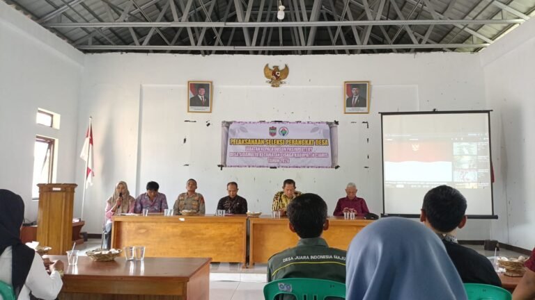 Peran Polsek Cisaga Kawal Seleksi Perangkat Desa, Jamin Proses Transparan dan Kondusif di Cisaga