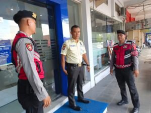 Patroli Dialogis Sat Samapta di Objek Vital Perbankan, Wujud Kehadiran Polisi Jaga Keamanan Masyarakat