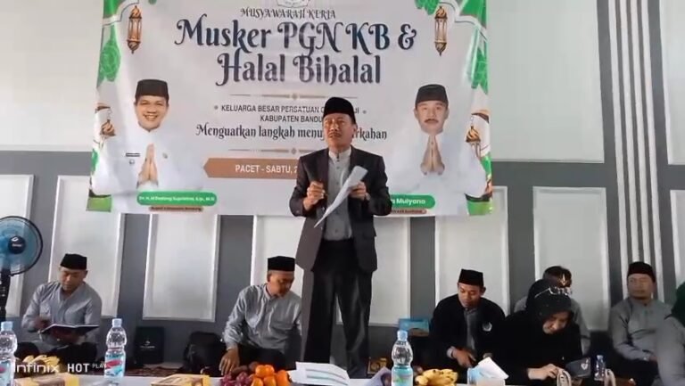 Musyawarah Kerja dan Halal Bihalal PGNKB Kabupaten Bandung 2026