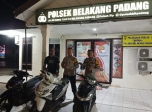 Resahkan Warga, Polsek Belakang Padang Tertibkan Knalpot Brong dan Balap Liar