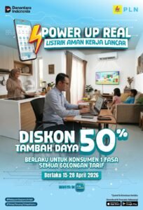 Jelang Hari Buruh, 1.547 Pelanggan PLN Tasikmalaya Manfaatkan Program Promo Diskon Tambah Daya Bertajuk Power Up Real