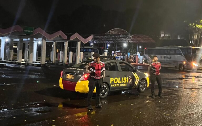 Sat Samapta Polres Ciamis Perketat Patroli Malam, Cegah Kejahatan dan Balap Liar