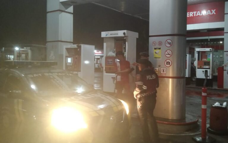 Sat Samapta Polres Ciamis Intensifkan Patroli Biru, Wujudkan Rasa Aman di Malam Hari