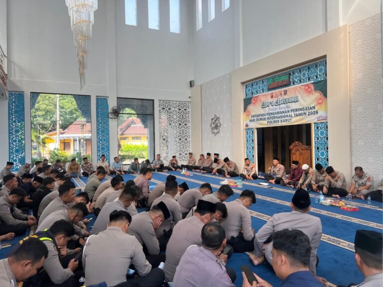 Polres Garut Gelar Doa Bersama Jelang May Day 2026, Perkuat Sinergi dan Kesiapsiagaan Pengamanan