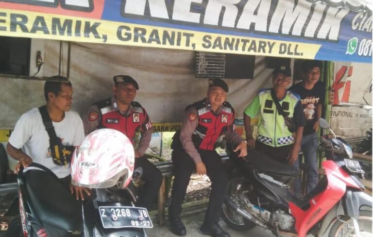 Patroli Dialogis Sat Samapta Polres Ciamis Tingkatkan Keamanan, Tekankan Pencegahan Kriminalitas