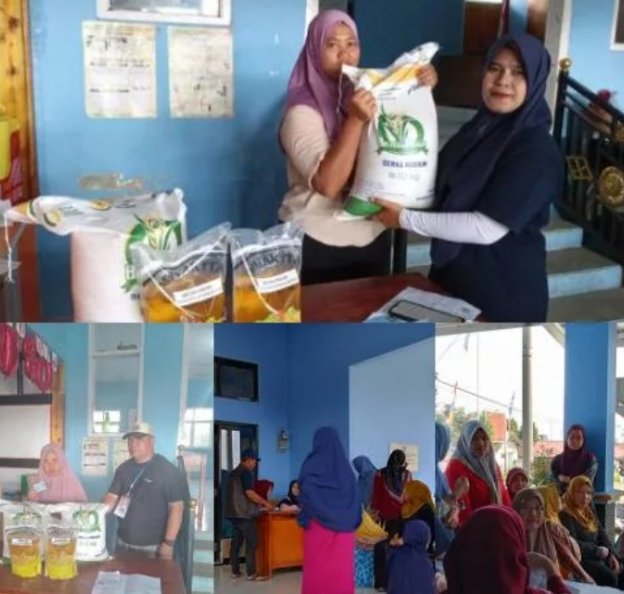 Penyaluran Di Kawal Ketat Dengan Tepat Sasaran dan Ringankan Beban Warga, Bansos Tembus 1.134 KPM Di Desa Cigadog