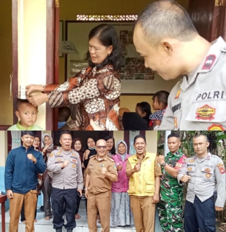 Polsek Samarang Kawal Pelaksanaan ORI Campak 2026, Puluhan Anak Ikuti Imunisasi di Dua Desa