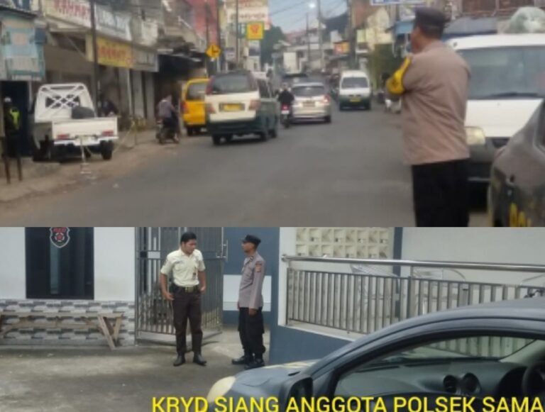 Polsek Samarang Intensifkan KRYD Siang, Antisipasi C3 dan Bencana di Wilayah Rawan