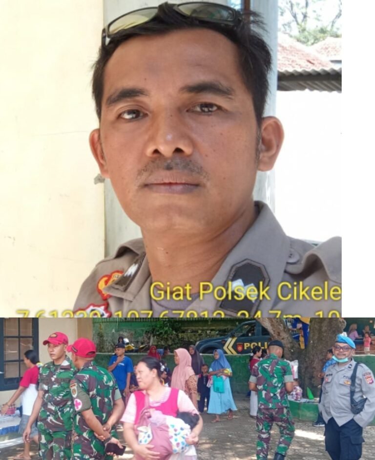 Giat Polsek Cikelet Monitoring ORI Campak, Pastikan Imunisasi Berjalan Aman dan Lancar