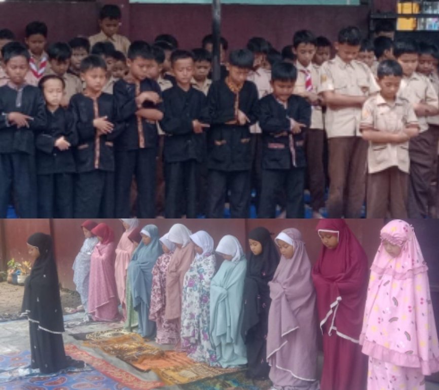 Disiplin Iman Sejak Dini: SDN 1 Banyuresmi Biasakan Salat Berjamaah Setiap Hari