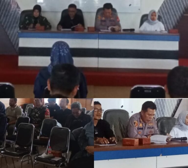 Kapolsek Samarang Hadiri Kajian dan Penetapan Sempadan Situ Lembang, Sinergi Forkopimcam Jaga Lingkungan