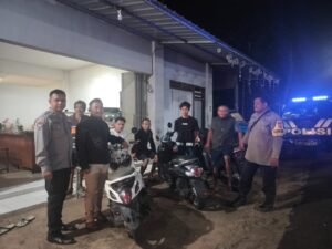 Polsek Rajadesa Gencarkan KRYD Malam Hari, Polisi Hadirkan Rasa Aman di Permukiman dan Pusat Keramaian