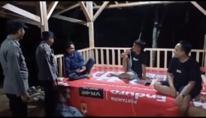 Preemtif, Polsek Sukadana Polres Ciamis Patroli KRYD dan Beri Pembinaan ke Warga Saat Malam