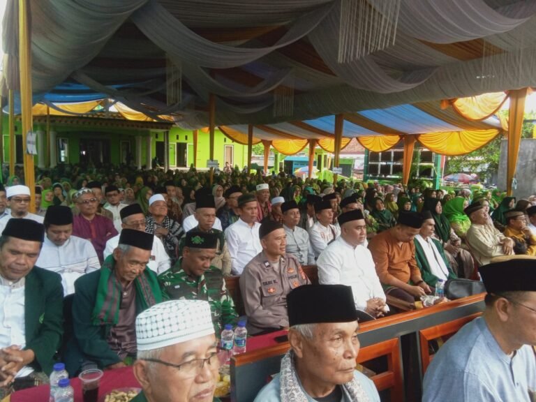 Polsek Kawali Polres Ciamis Gelar Pengamanan Haul Al Mukarram Al Maghfuriah KH. Idi Kholidi bin Suminta ke- XII