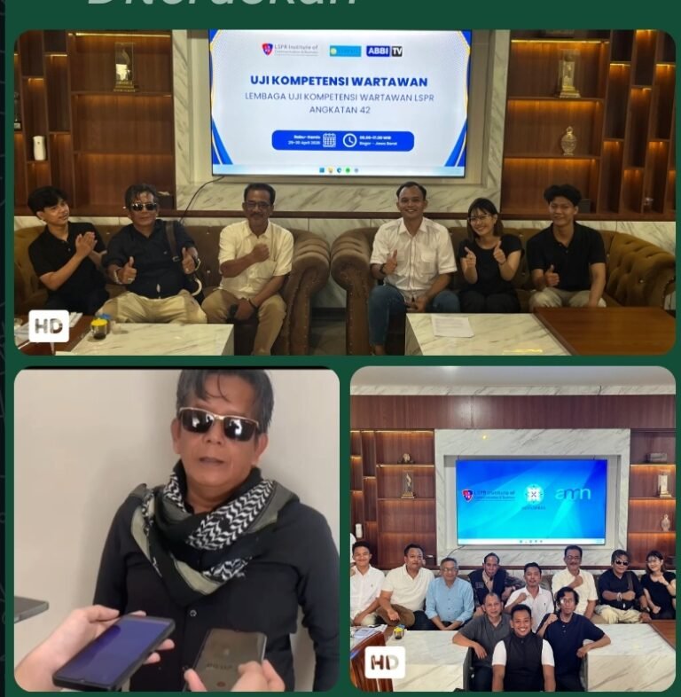 Professionalitas dan kualitas “, H.UJANG SLAMET”, Wartawan Asal Garut Lulus di UKW