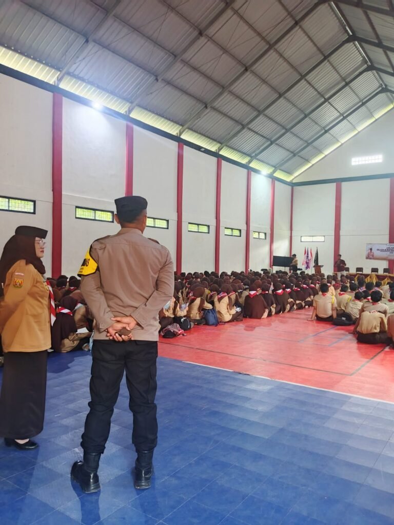 Polsek Sukadana Polres Ciamis Hadiri Kajian Islam Kepramukaan Tingkat Kabupaten Ciamis