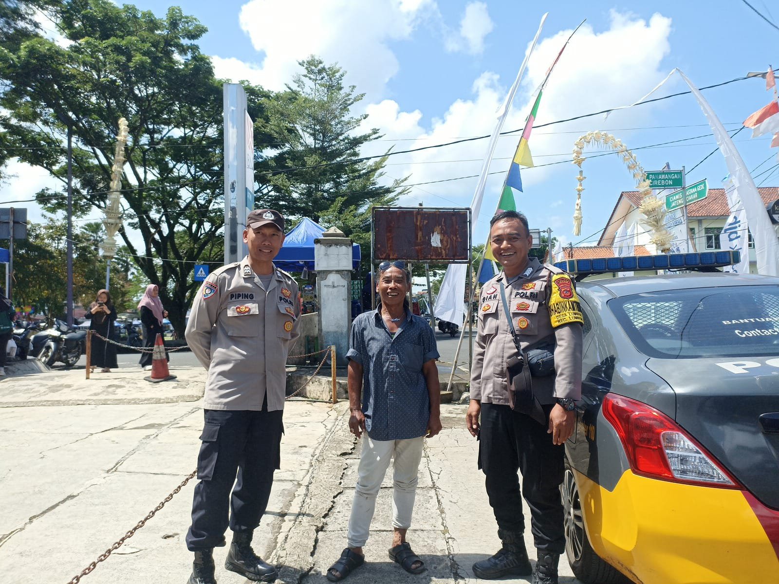 Patroli Dialogis Polsek Kawali Perkuat Keamanan Wilayah, Polisi Hadir Jaga Kondusivitas Lingkungan Warga