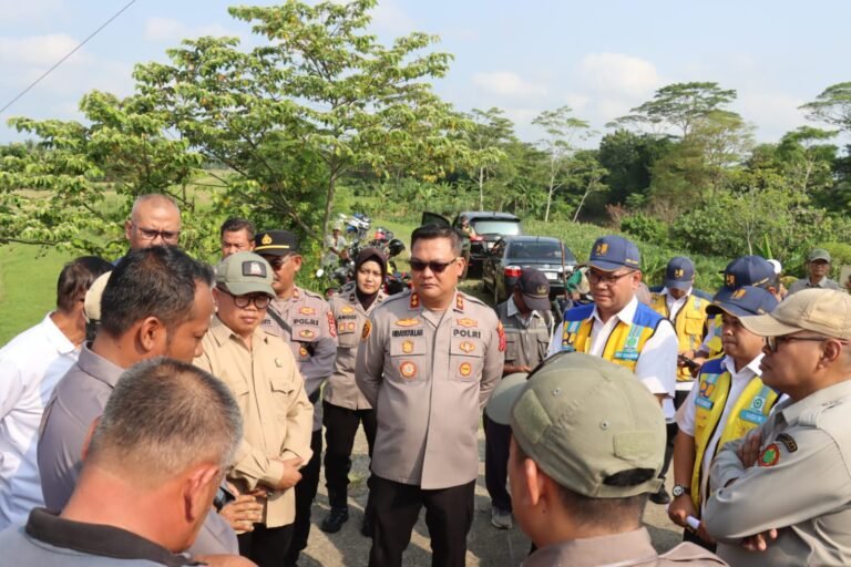 Kapolres Ciamis Hadiri Rakor Mitigasi Kekeringan 4.000 Hektare Sawah di Perbatasan Ciamis–Pangandaran