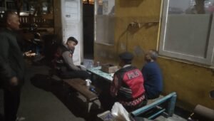 Patroli Biru Sat Samapta Polres Ciamis Tingkatkan Pengamanan Objek Vital di UPTD Damkar