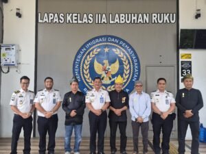 Sinergi Positif Lapas Labuhan Ruku Terima Kunjungan Audiensi Majelis Kedatukan Melayu Batu Bara