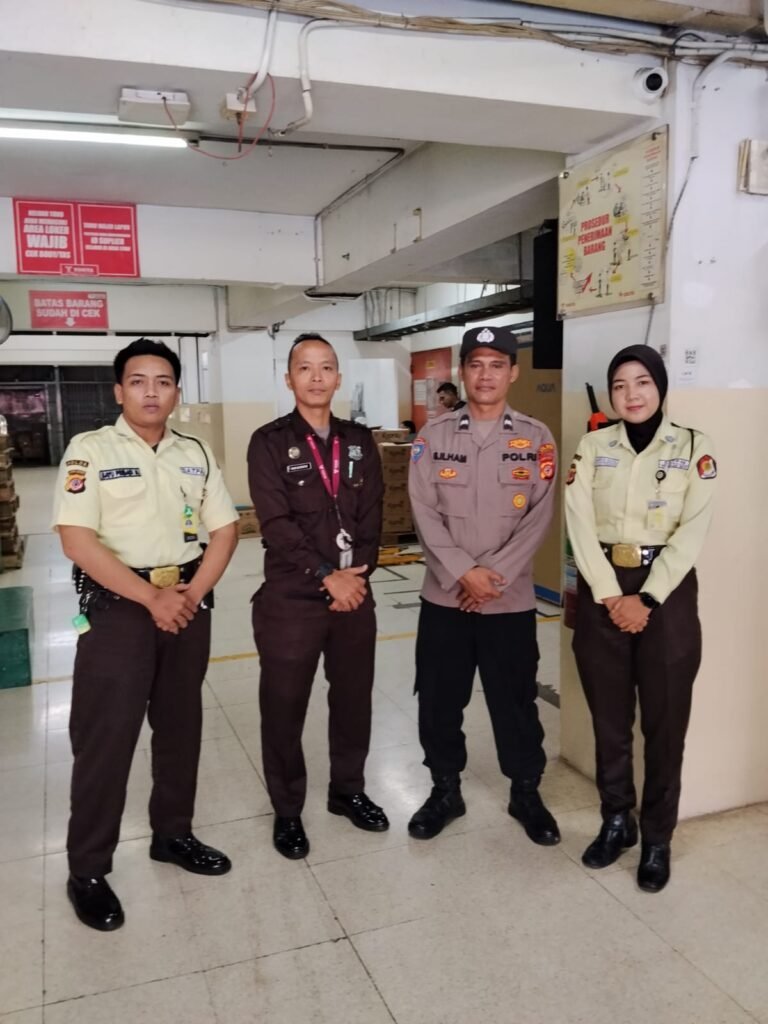 Cipkon Kamtibmas, Polsek Ciamis Polres Ciamis Asistensi ke Satpam Pusat Perbelanjaan Ciamis
