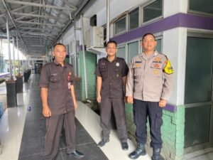 Cipkon Kamtibmas, Polsek Ciamis Datangi dan Koorkom ke Satpam RSUD Ciamis