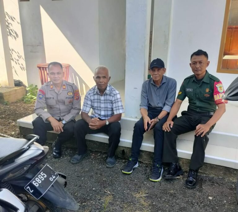 Sinergitas Polsek Cikoneng dan Tokoh Masyarakat Perkuat Harkamtibmas di Wilayah Sindangkasih