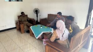Kapolsek Cisaga Perkuat Sinergitas dengan Pemerintah Desa Tanjungjaya Demi Ciptakan Kamtibmas Kondusif