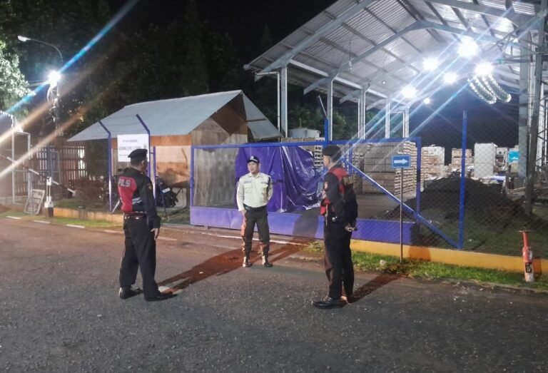 Sat Samapta Polres Ciamis Tingkatkan Patroli Biru di Objek Vital Guna Jaga Stabilitas Keamanan Wilayah