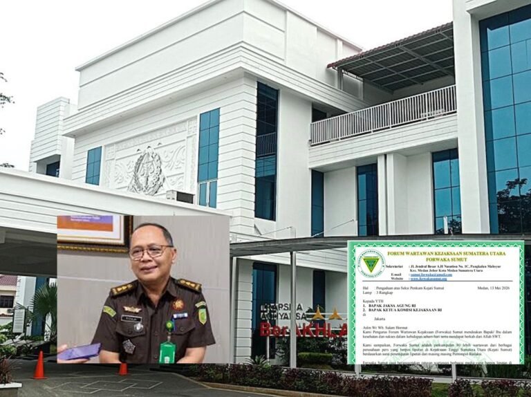 Kasi Penkum Kejati Sumut Dilaporkan ke Jaksa Agung dan Komisi Kejaksaan, Tuding Jurnalis Seenaknya dan Abaikan Kerja Jurnalis