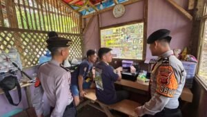 Polres Ciamis Intensifkan Himbauan Kamtibmas di Kawasan Ruko Pasar Ciamis untuk Cegah Kriminalitas dan Jaga Kondusifitas