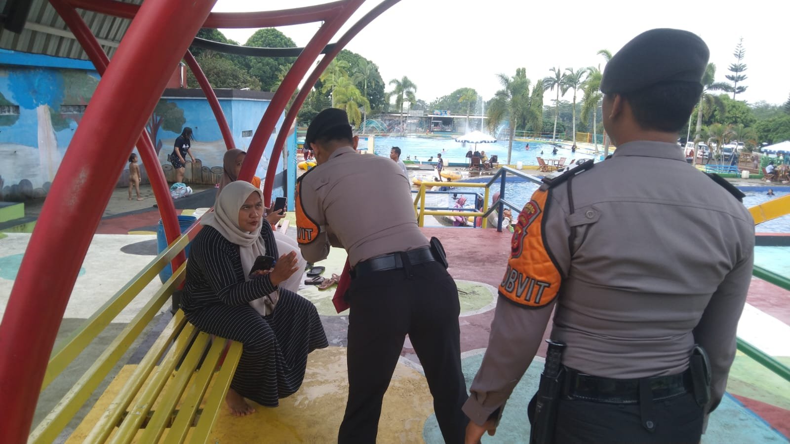 Sat Samapta Polres Ciamis Intensifkan Patroli Objek Wisata untuk Berikan Rasa Aman kepada Pengunjung