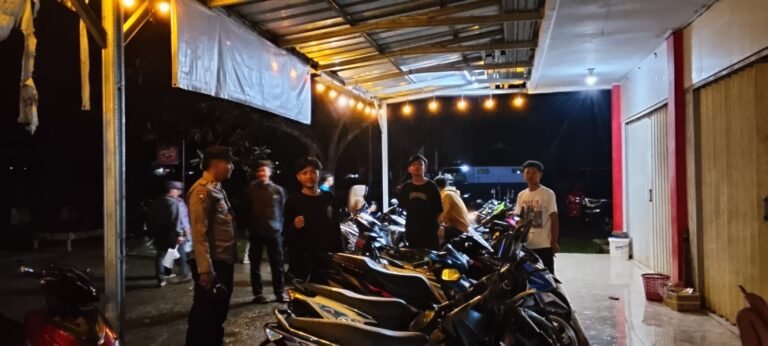 Polsek Rancah Gencarkan Kegiatan Preemtif dan Public Address Malam Minggu Guna Antisipasi Kriminalitas C3