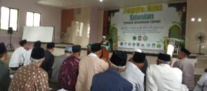 Polsek Cipaku Polres Ciamis Hadiri Pengajian Rutin Triwulan Kecamatan Cipaku