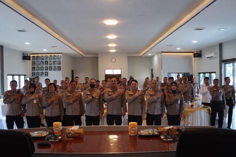 Polres Ciamis Sambut PKP Sespimma Polri Angkatan LXXV, Perkuat Pembentukan Pemimpin Polri Humanis dan Profesional
